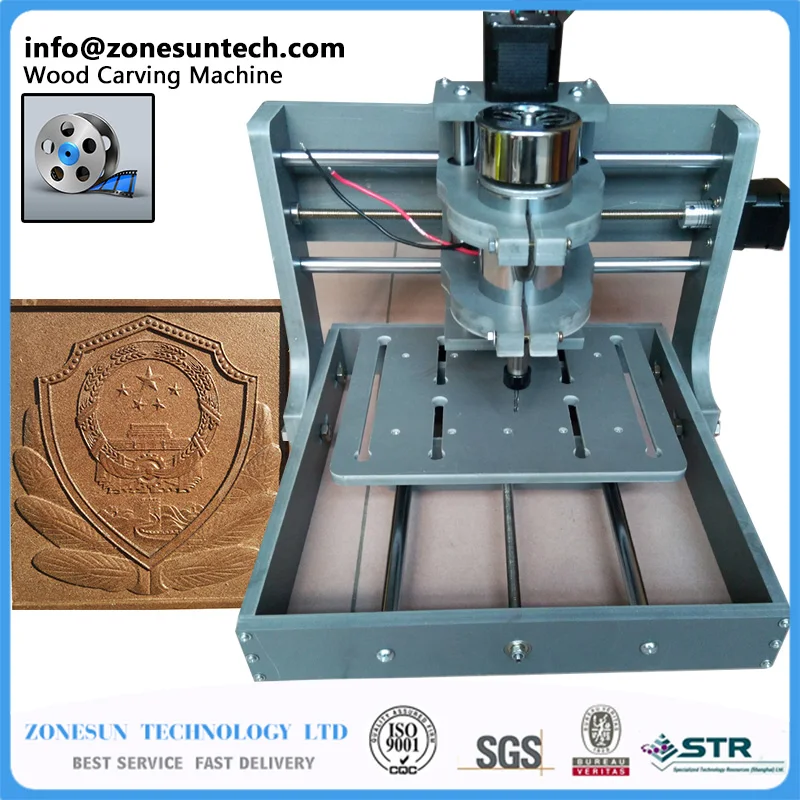 2016 new PCB milling machine CNC 2020B DIY cnc wood carving machine mini engraving machine