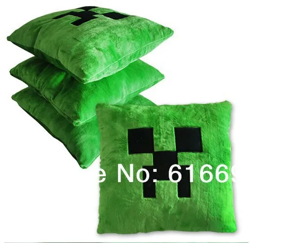 Mc Pillow Mc Creeper Pillow Plush Mc Cushion Bolster Good Quality