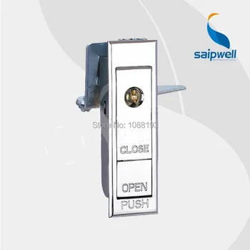 

Gloss Finished 4# Zinc Alloy Plane Lock / Adjustable Key, Button Open Design Cabinet Lock (SP-MS703)