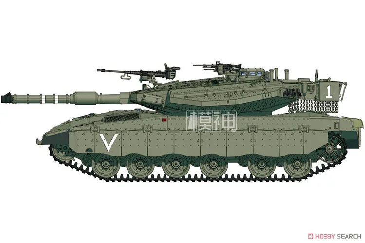 1: 72 Израиль "Меркава" 3d основной боевой танк военная сборка модель Колесница