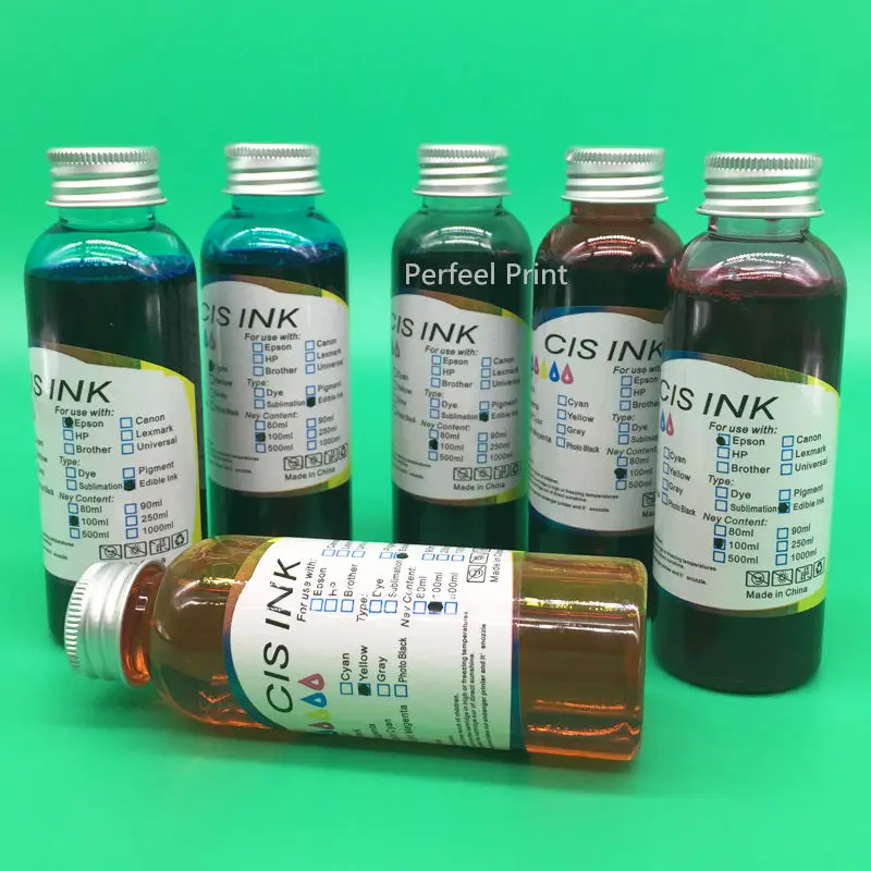 6 color edible ink 6