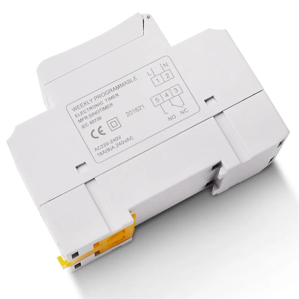 SINOTIMER AC 12 ~ 220 V еженедельно 7 дней программируемый цифровой таймер реле Управление