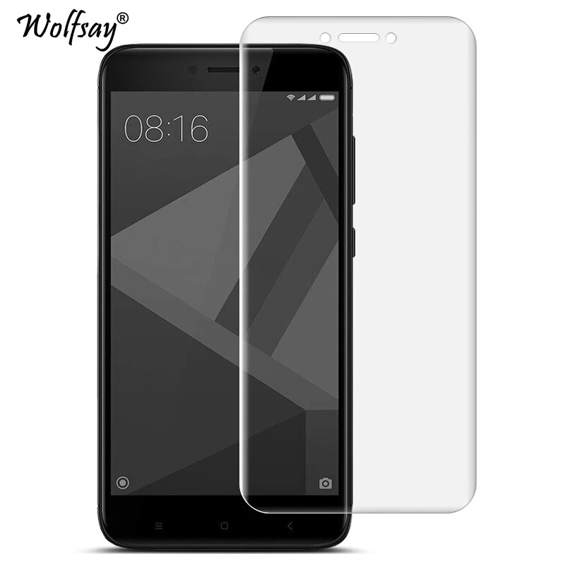 

Screen Protector Xiaomi Redmi 4X Soft TPU Film Xiaomi Redmi 4X Full Cover Protective Film Redmi 4x Wolfsay Film Not Glass