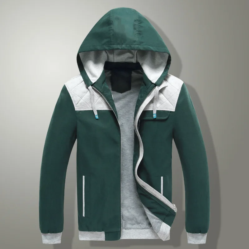 New spring Autumn Jacket Men's Sports Jacket Hoode...