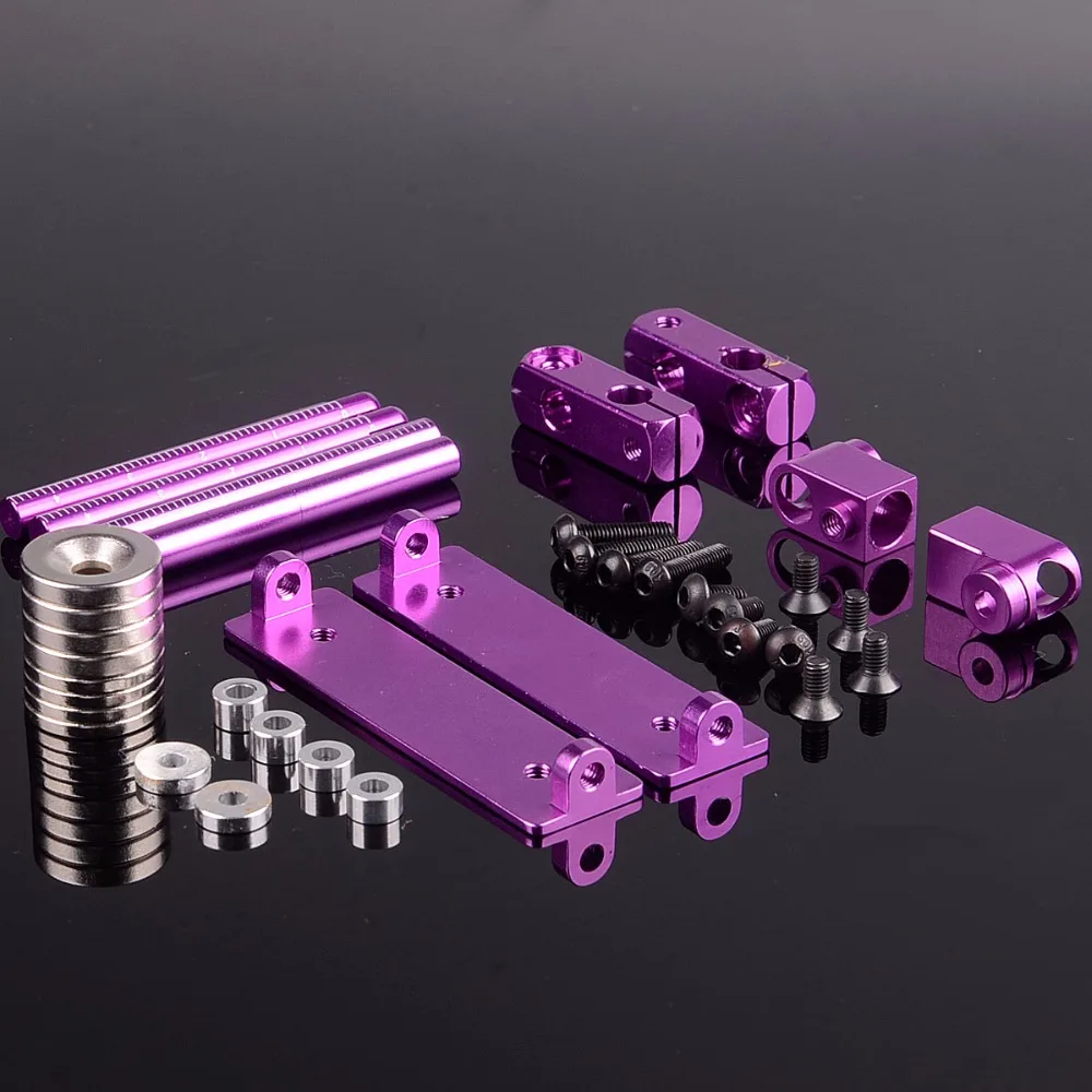188837 набор RC 1/10 Дрифт Автомобиль DIY 94123 94122 сильный магнит стелс корпус|Детали и