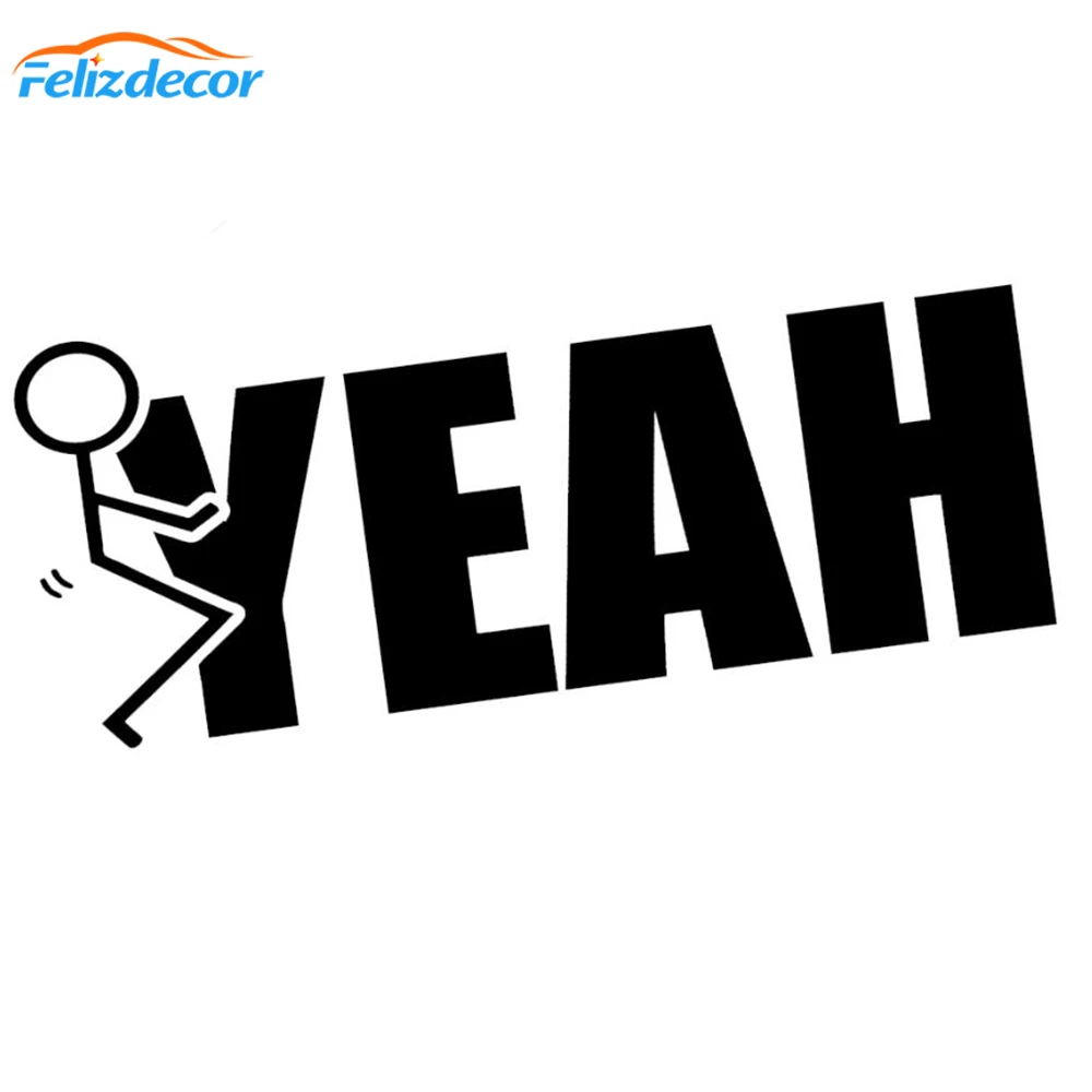 22-10cm-Funny-Humping-Stick-FigureYeah-Vinyl-Sticker-Car-Decal-Art ...