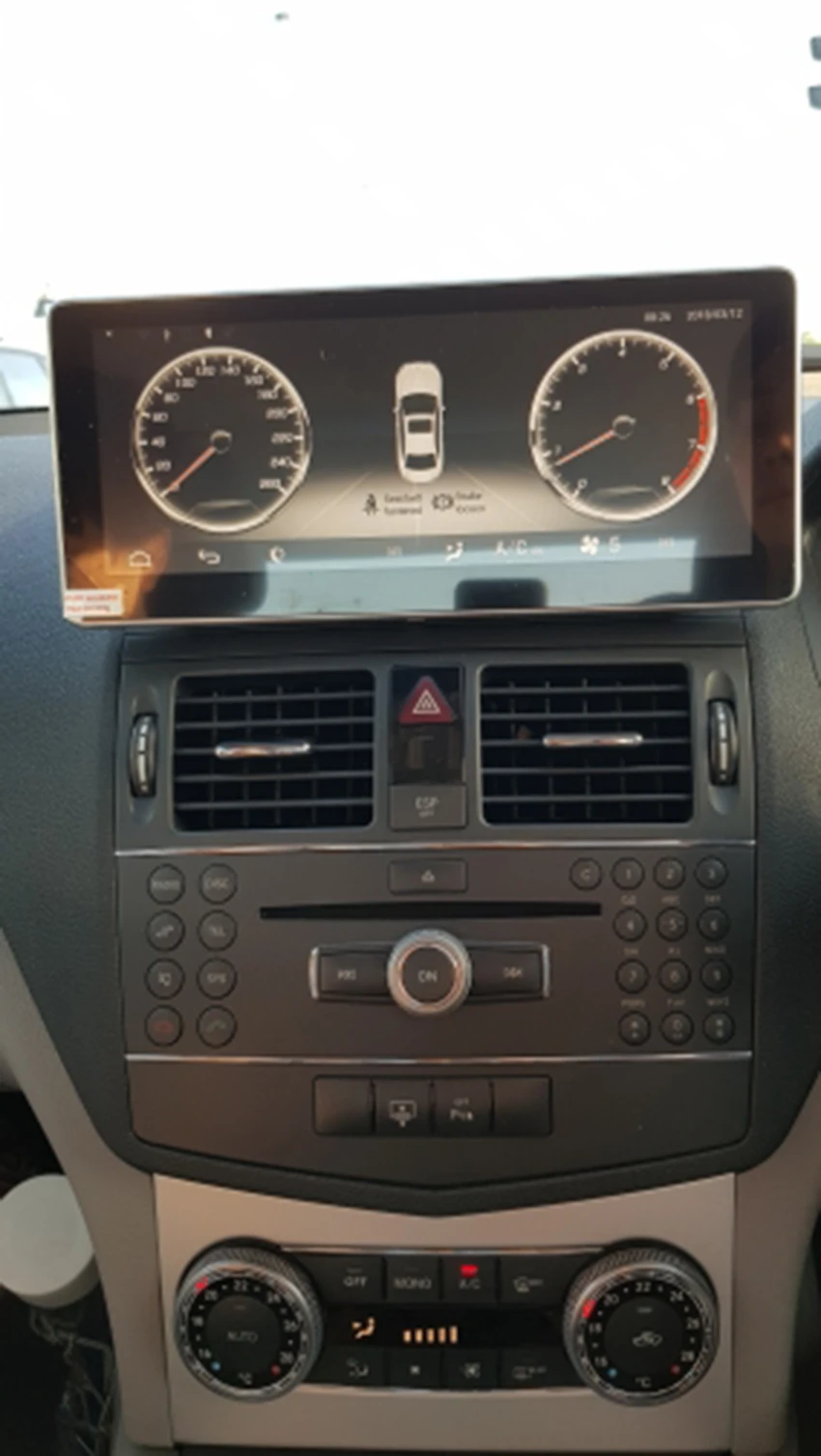 Flash Deal Liislee 10.25" Android For Mercedes-Benz C-Class W204 2008~2010 touch screen GPS Navigation radio stereo dash multimedia player 15