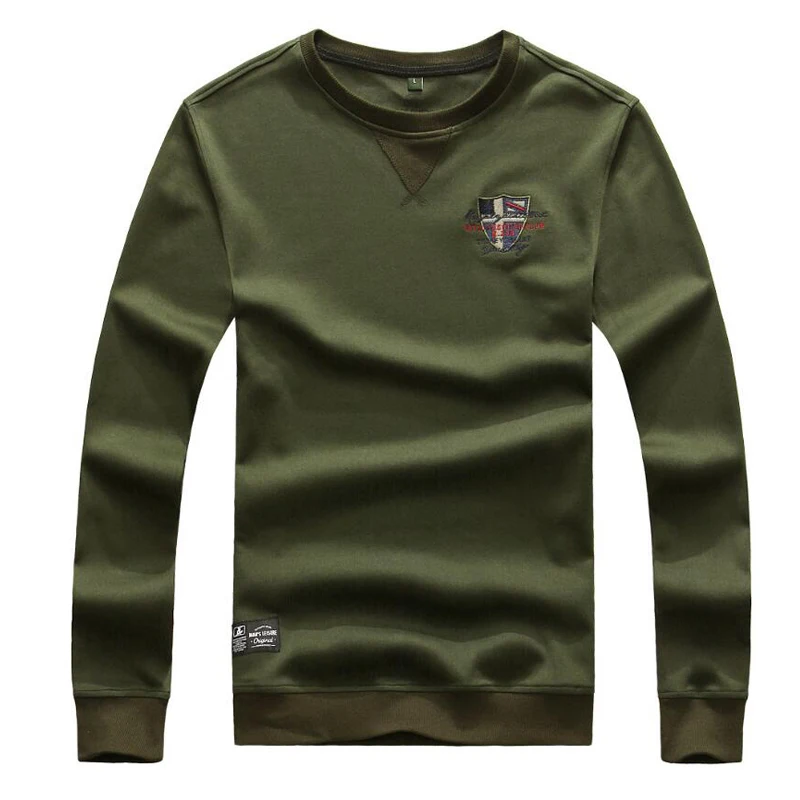 

Fashion Casual Hoodies Men Solid Color Pullover Men Long Sleeve O-neck Cotton Sweatshirt Men M-3XL Autumn Shirt