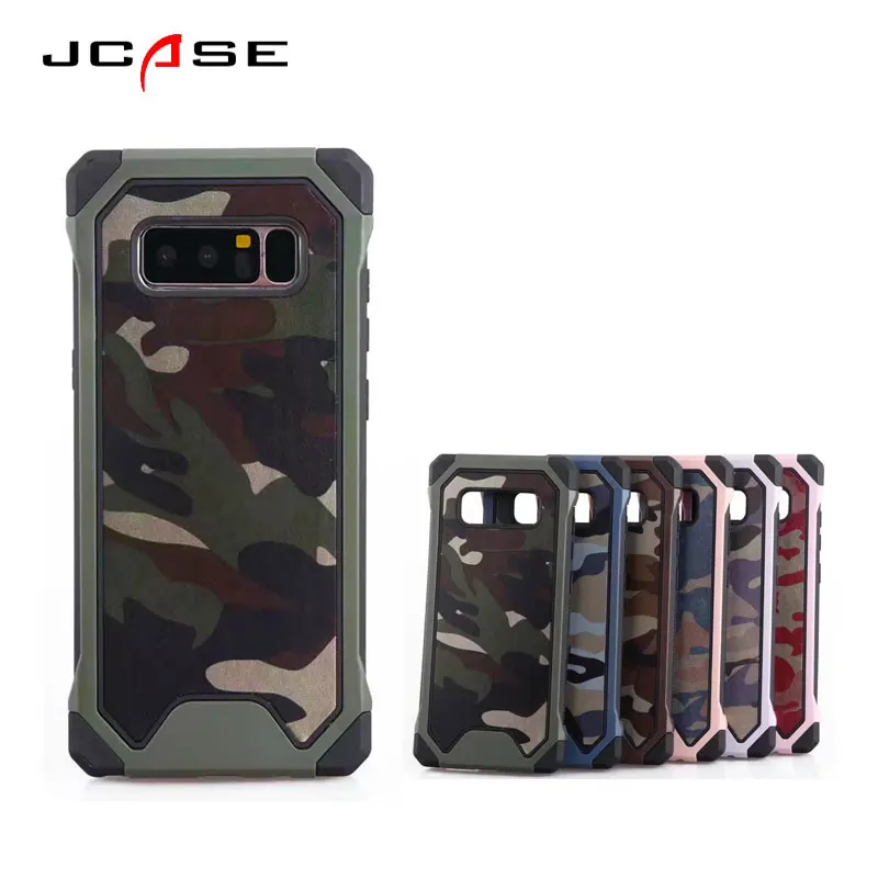 

JCASE Fashion 2IN1 Anti-Shock Cell phone Cover For Samsung Galaxy S8 Plus Case 360 Degrees protection For S 4 5 6 7 Edge + Coque