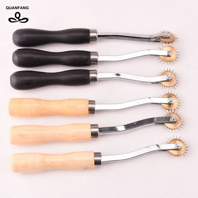 

Wooden handle & plastic handle Tracing Wheel Sewing Tool Kit With Serrate Edge Pattern Tracer Tailor Stitch Marker