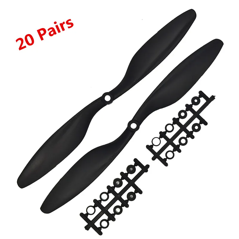 Buy rc plane parts 1045 Props 10x4.5 CW/CCW Propeller