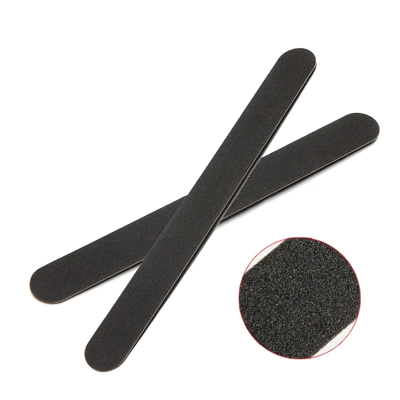 10 шт. пилка для ногтей буферная черная Полировка шлифовальный инструмент Прочный