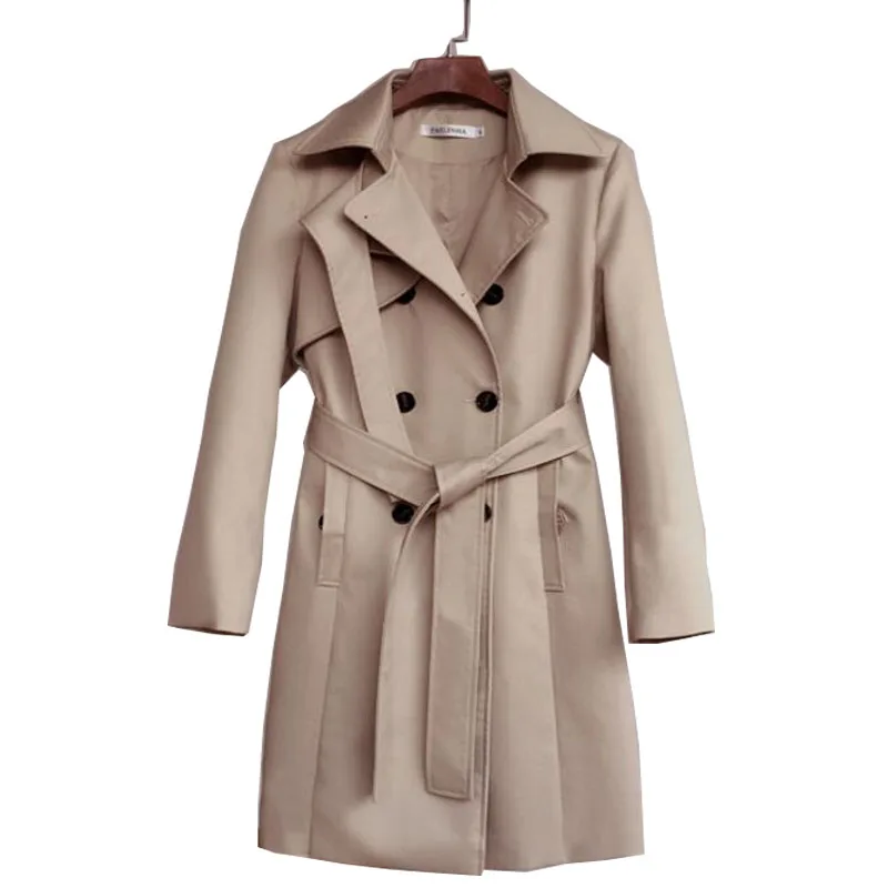 Online Buy Wholesale khaki trench coat women from China