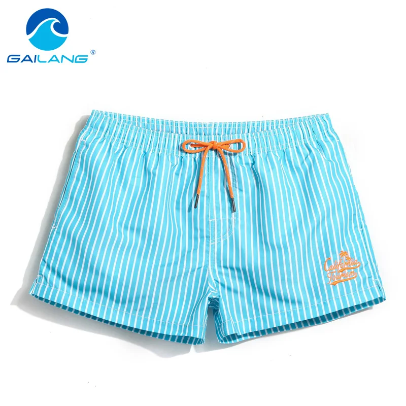 

Gailang Brand Men Beach Board Surfing Boxer Shorts Trunks Quick Drying Plus Size Swim Water Sports Shorts Men's Swimwear 2017