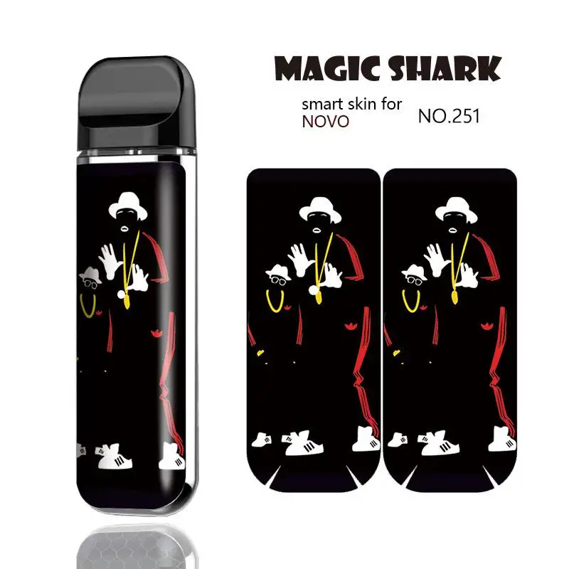 Чехол для электронной сигареты Magic Shark Flower Eagle Zera из ПВХ денег в долларах Smok Novo 246