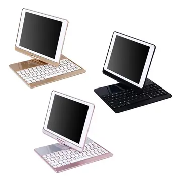 

Wireless Bluetooth Keyboard 360 Rotatable USB Charging Portable Home Travel for Apple iPad Pro 9.7 Air2