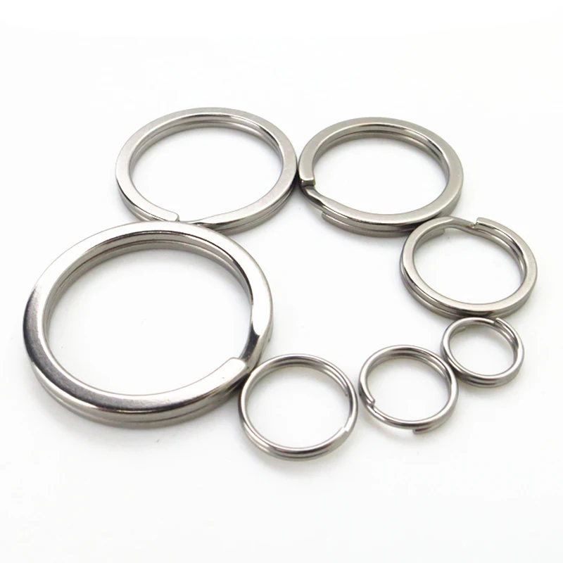 Key Ring 4pcs/7pcs Flame Titanium Alloy EDC Outdoor Small Tool Blue Super Light No Rust