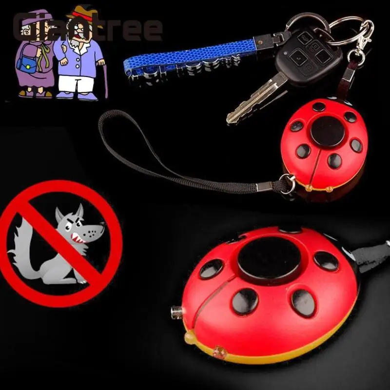 

130db Anti Lost alarm Wolf Self Defense Alarm Security Mini Keychain Amergency Girl Anti Attack Durable Voice alarm