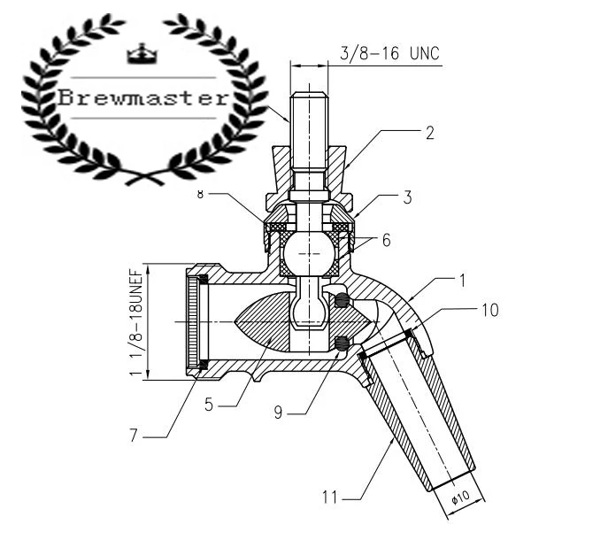 Ceny Piwo TAP wysokiej jakości SS INTERTAP TAP ONLY czarny uchwyt kranu jako prezent.
