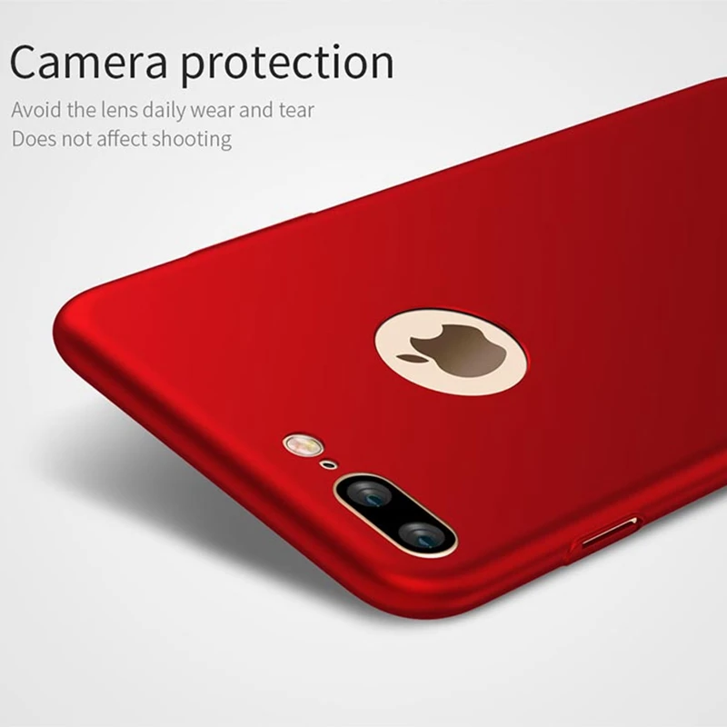 For Iphone 6s 6 S Case Luxury Hard Back Plastic Matte Black Gold