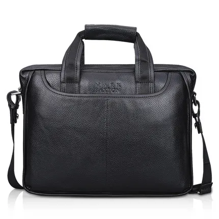 MARK SAXTON гарантия, портфель из натуральной кожи, известный бренд, дизайнерская мягкая воловья кожа, повседневный деловой мужской портфель, s сумки - Цвет: black briefcase