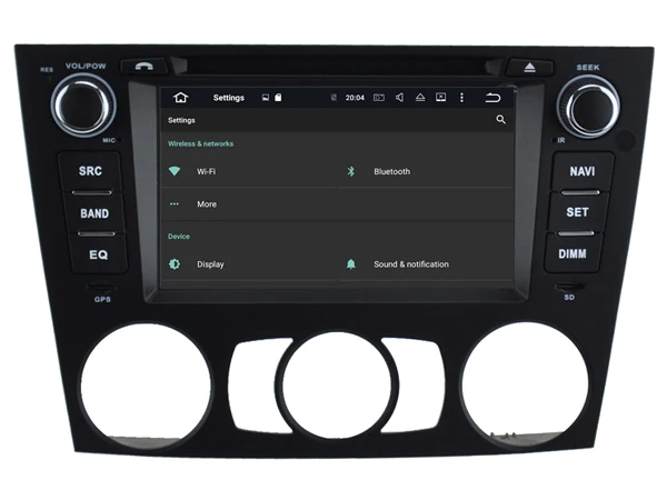 Cheap Hot Ips screen Android 8.0 Car Dvd Navi Player FOR BMW 3 Series E90/E91/E92/E93 (2005-2012) Manual gps auto stereo audio multimedia 2020 4