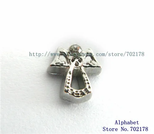 

Angel Wing 10pcs Floating locket Charm Fit floating locket charm FC1055