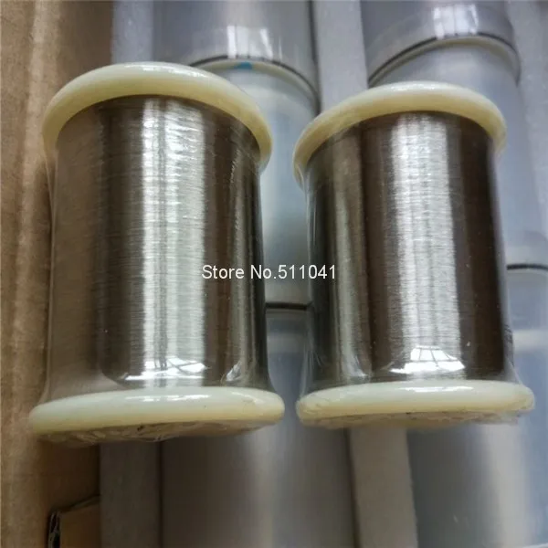 

Factory supply Industry pure nickel wire 0.025mm 99.99% purity, price 1kg,support paypal,free shipping