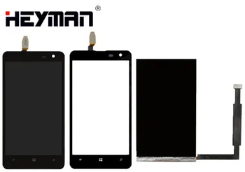 

LCD with Touchscreen for Nokia Lumia 625 LCD Display screen Digitizer Glass Panel Front Glass Lens Sensor Replacement parts