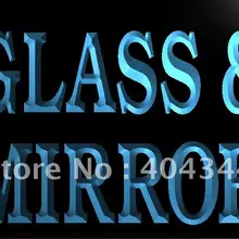 LK210-стекло и зеркало ПОСТАВЩИК приманка свет Знак Домашний Декор ремесла