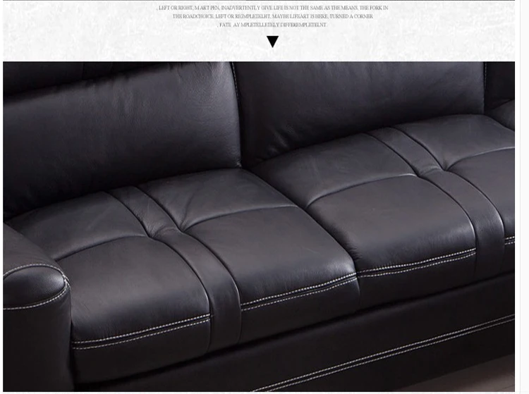 Living Room Sofa set furniture real genuine cow leather sofas bed recliner puff asiento muebles de sala canape L shape sofa cama