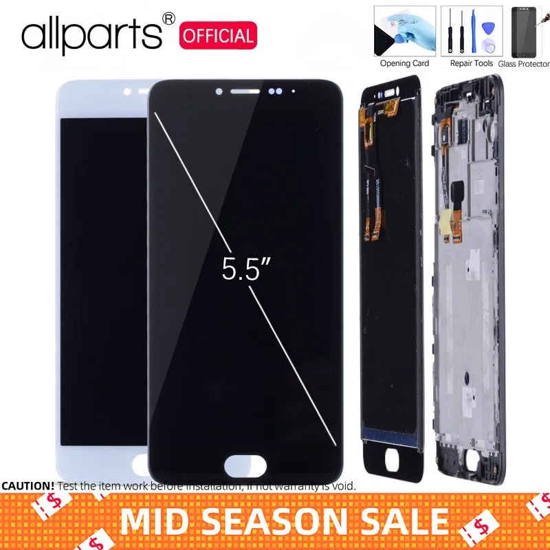

5.5'' LCD For Meizu M3 Note LCD Digitizer Touch Screen M681H L681H For Meizu M3 Note Display Screen Replacement Parts