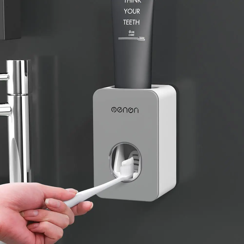 

TPFOCUS Hands Free Automatic Toothpaste Dispenser Toothpaste Squeezer Wall Mount Bathroom Accessories