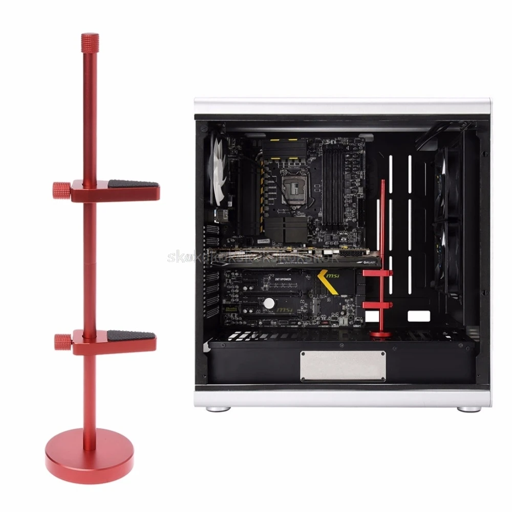 

Cooling Graphics Card Holder Jack Bracket Video Card Segment Support Aluminum Desktop Computer cooling Mr27 19 Dropship