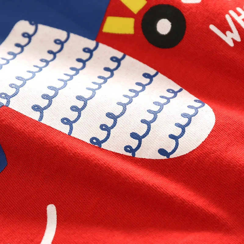 2017 New Boys Clothes Kids Summer Camiseta T-shirt Boys Clothing O-Neck Children Roupas Infantis Menino Baby Cotton T-Shirts 04