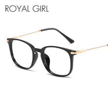 Royal Girl, квадратные женские очки, оправа для очков, брендовые прозрачные линзы, очки для девушек, близорукость, очки для девушек, оправа, оптическая оправа os014