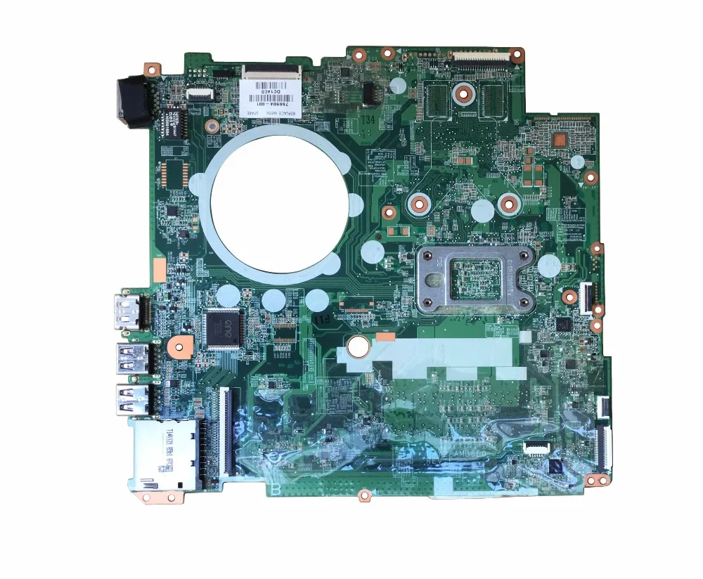 A4-6210-501 Бесплатная доставка 763421-001 для hp PAVILION 17-F материнская плата для ноутбука DAY22AMB6E0 REV: E 100% материнская плата 763421 протестирована