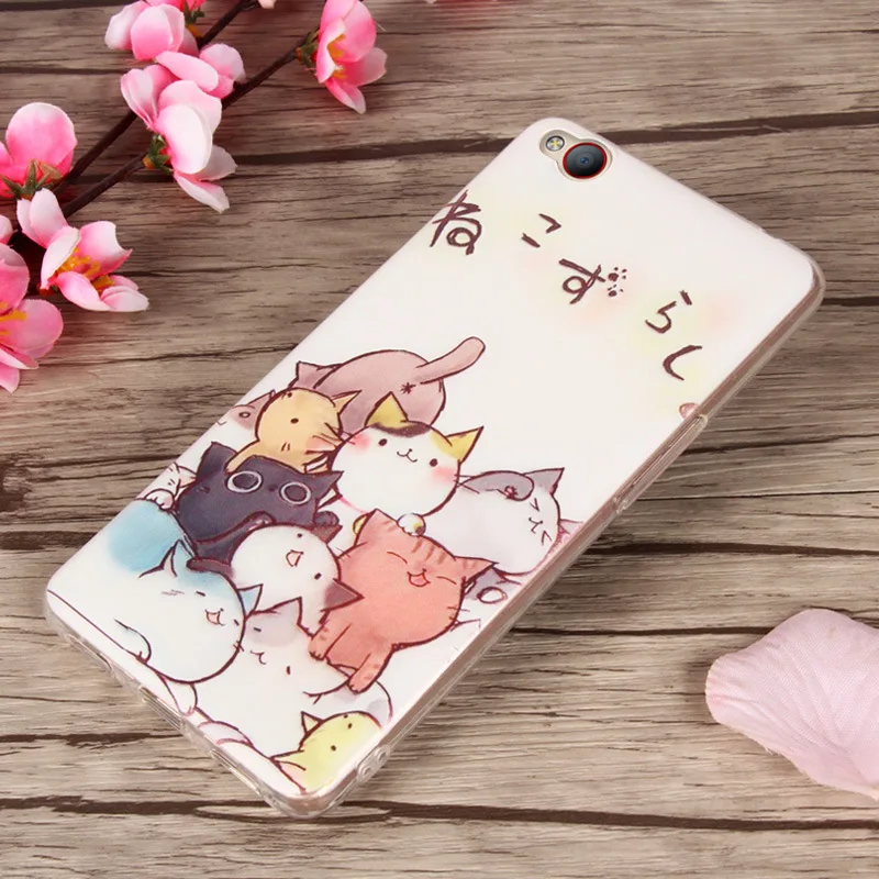 For ZTE Nubia N2 Case Cute Cartoon Cat Flower Soft TPU Silicone Case For Nubia M2 N2 Slim 3D Relief Full Protect Cover Bags Case (8)