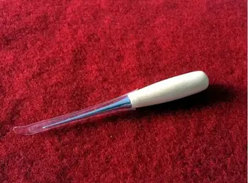 

200PCS Professional Leather Wood Handle Awl Tools For Leathercraft Stitching Sewing