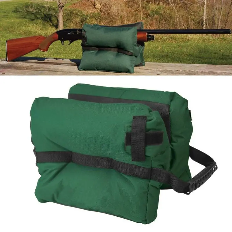 Green Outdoor Tack Driver Hunting Gun Accessories Shooting Bag Rest Target Sports Rifle Bench Unfilled Sand | Спорт и развлечения