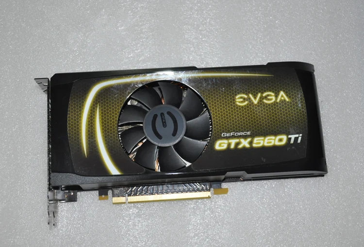  Original EVGA GTX560TI 1G 320bit DDR5 PCI-E graphics card PCI Express 2.0 16X 