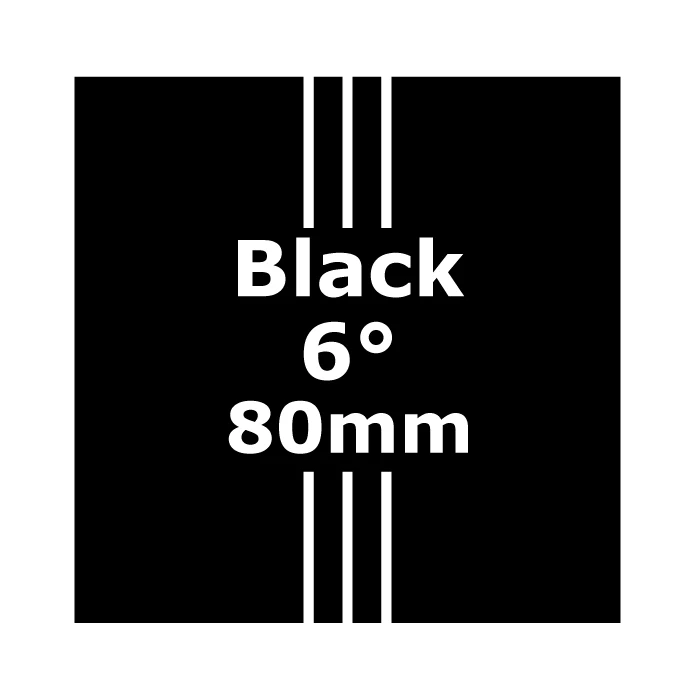 Ullicyc черный стволовый угол 17/Угол 6 углеродный алюминиевый велосипедный ствол углеродный дорожный горный ствол MTB стержень глянцевый матовый LGA88 - Цвет: 6 degree 80mm