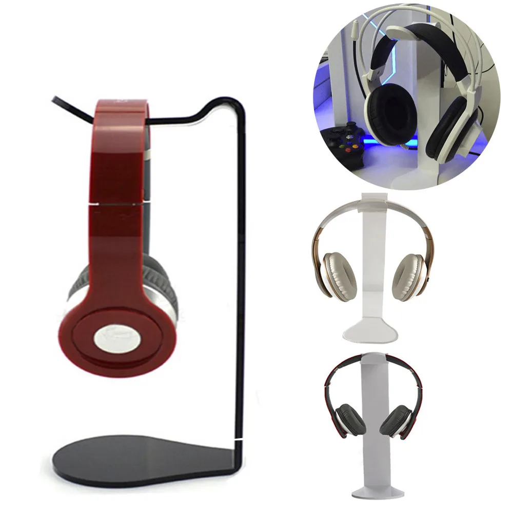 CARPRIE Universal Acrylic Headphone Stand Headset Holder Display Hanger For Sony AKG for Gaming Headset CARPRIE Universal Acrylic Headphone Stand Headset Holder Display Hanger For Sony AKG for Gaming Headset