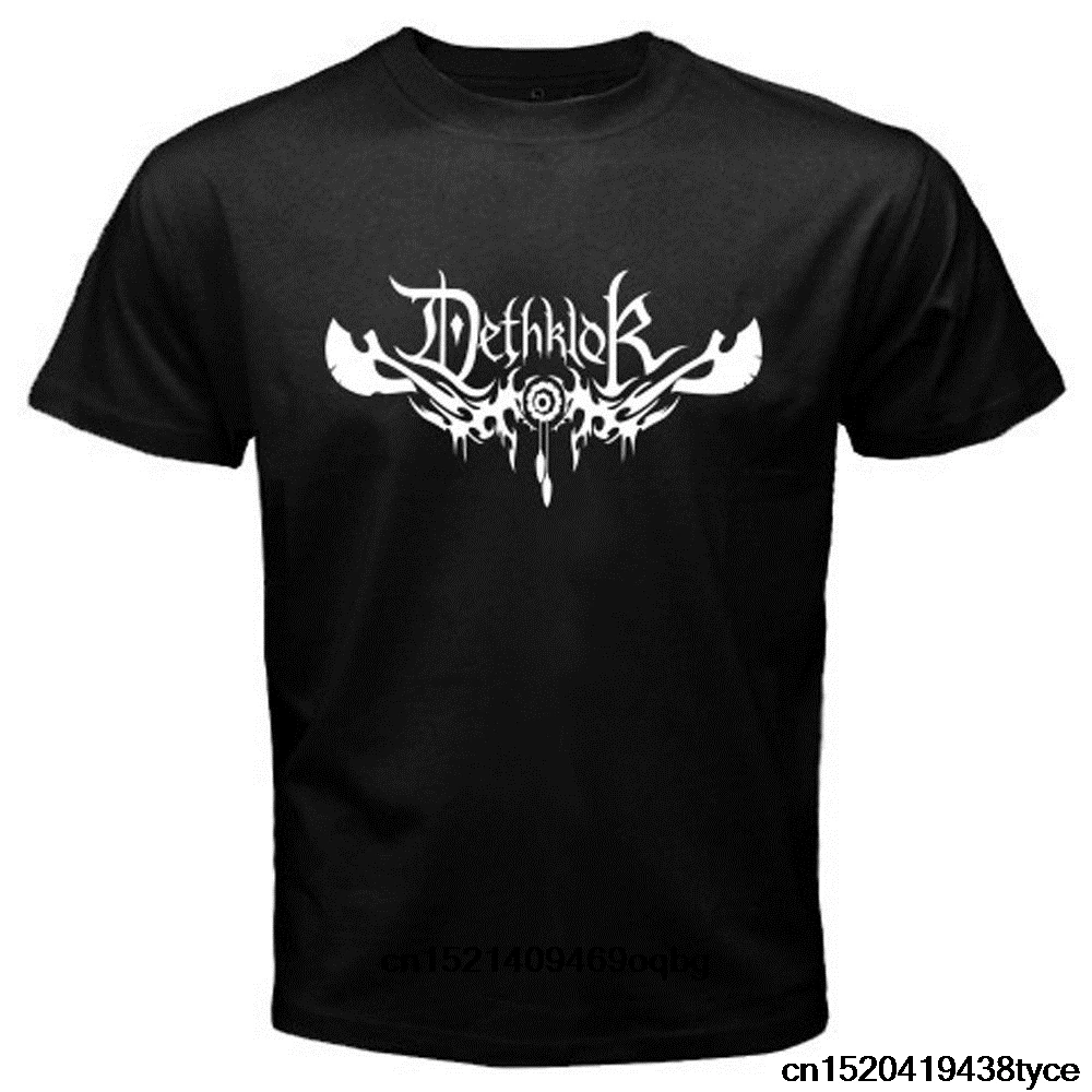 2018 летние Dethklok металлическая лента дизайн футболки Новинка топы Мужской