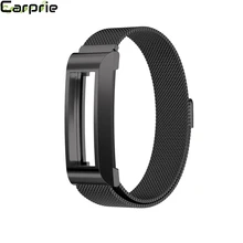 Лучшая цена! Цена по прейскуранту завода-изготовителя! 185 мм ремешок для часов из нержавеющей стали ремешок для Fitbit Alta HR Высокое качество Прямая 2apr3