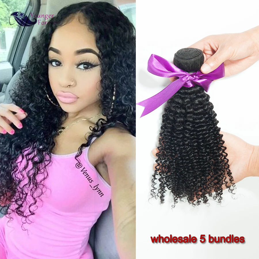 

Mongolian Kinky Curly Hair 5 pcs lot Mongolian Afro Kinky Curly Virgin Hair Big Soft Curly 7A Unprocessed Virgin Curly Hair