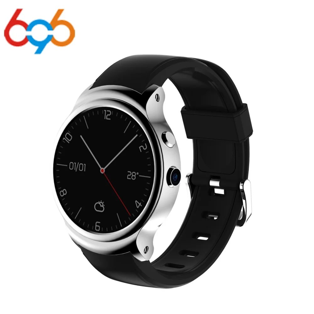 

696 I3 Smart Watch 1.5 Inch MTK6580 Quad Core 1.3GHZ Android 5.1 3G Smart Watch 500mAh 2.0 Mega Pixel Heart Rate Monitor