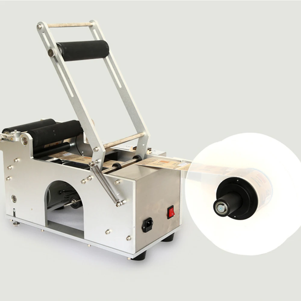 

NEW LT-50 Round Plastic Bottle Label Machine Round Bottle Labeling Machine Round Bottle Sticker Machine
