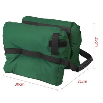 

Portable Shooting Rear Gun Rest Bag Set Front & Rear Rifle Target Hunting Gun Bench Unfilled Stand Hunting Accessories Outdoor