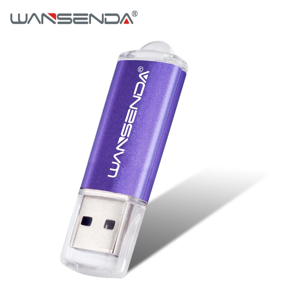 Оригинальный USB флеш накопитель WANSENDA металлический 4 ГБ 8 16 32 64 128 256 креативная